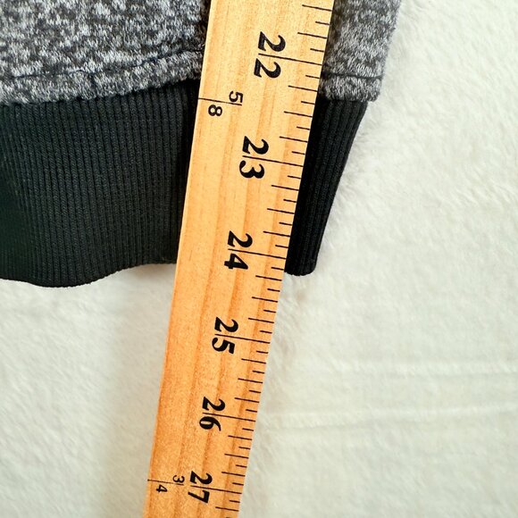 Vtg Southpole Joggers Mens Large Gray Black Sweat Pants Fleece Athleisure Y2K - Picture 7 of 9